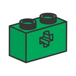 Bricks with Cross (axle) Holes (Pack of 50)