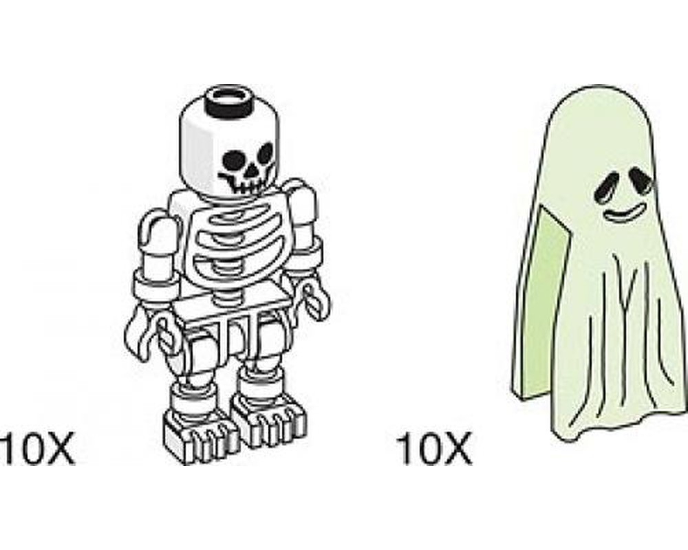 lego skeleton coloring pages