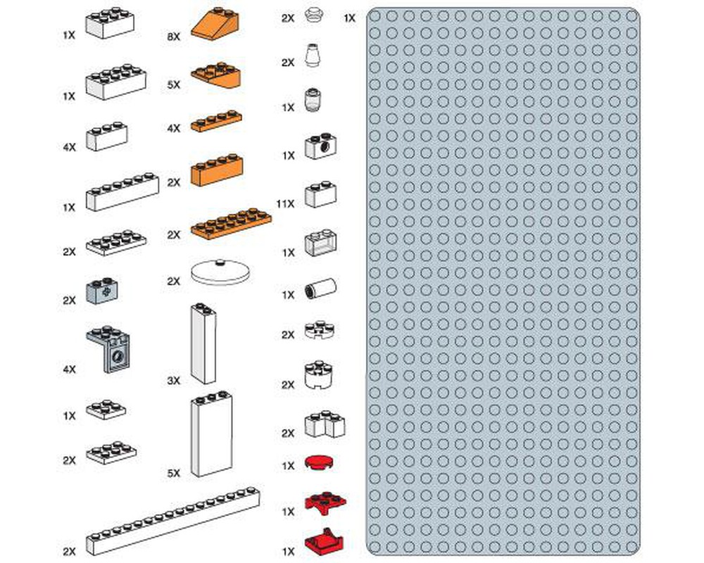 LEGO Set 970675-1 House Project Set (2002 Educational and Dacta ...