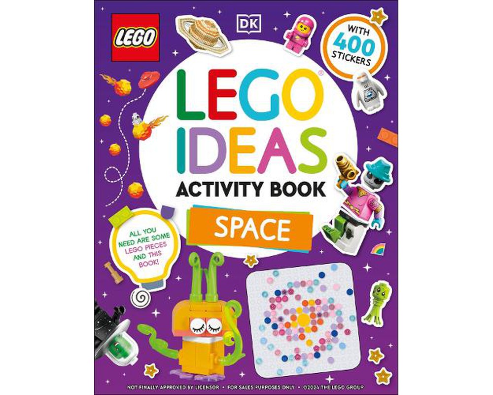 LEGO Set 9780241727423-1 LEGO Ideas Activity Book: Space (2025 Books ...