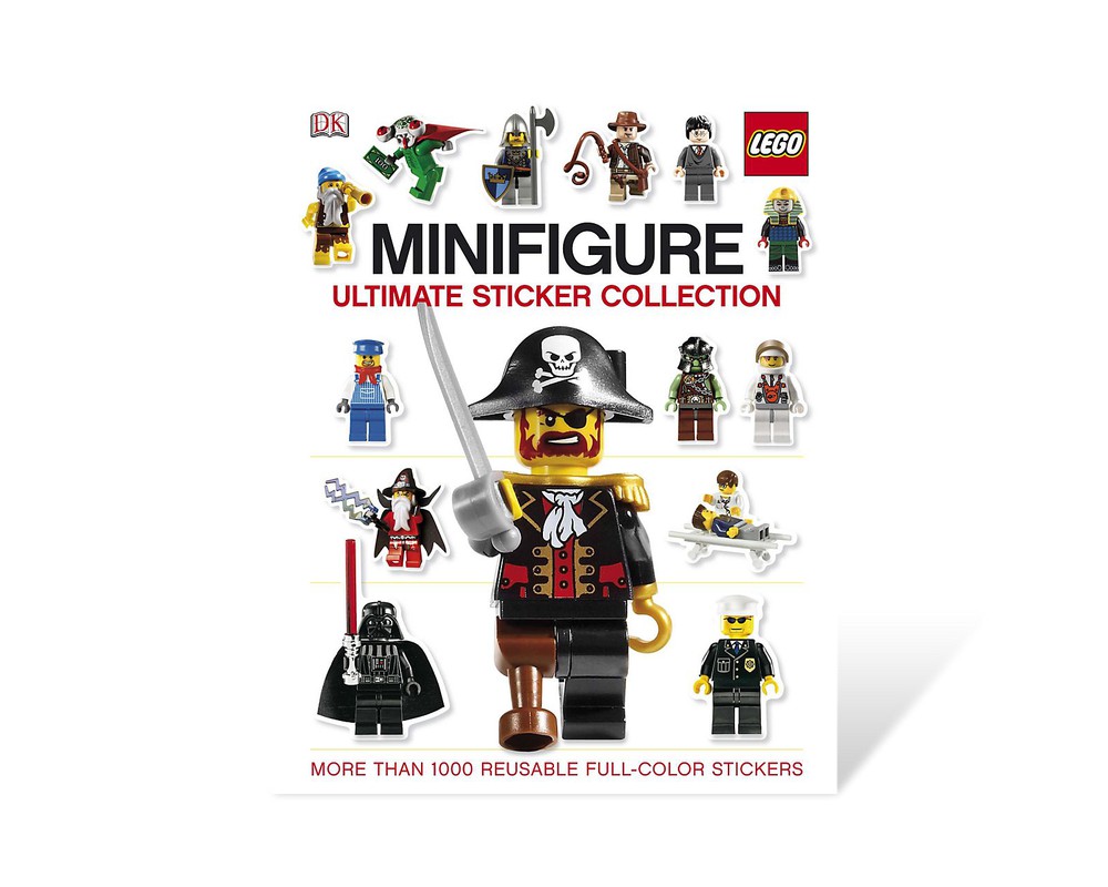 LEGO Set 9780756659844 1 Minifigure Ultimate Sticker Collection