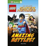 DK Readers Level 2: DC Comics Super Heroes: Amazing Battles!