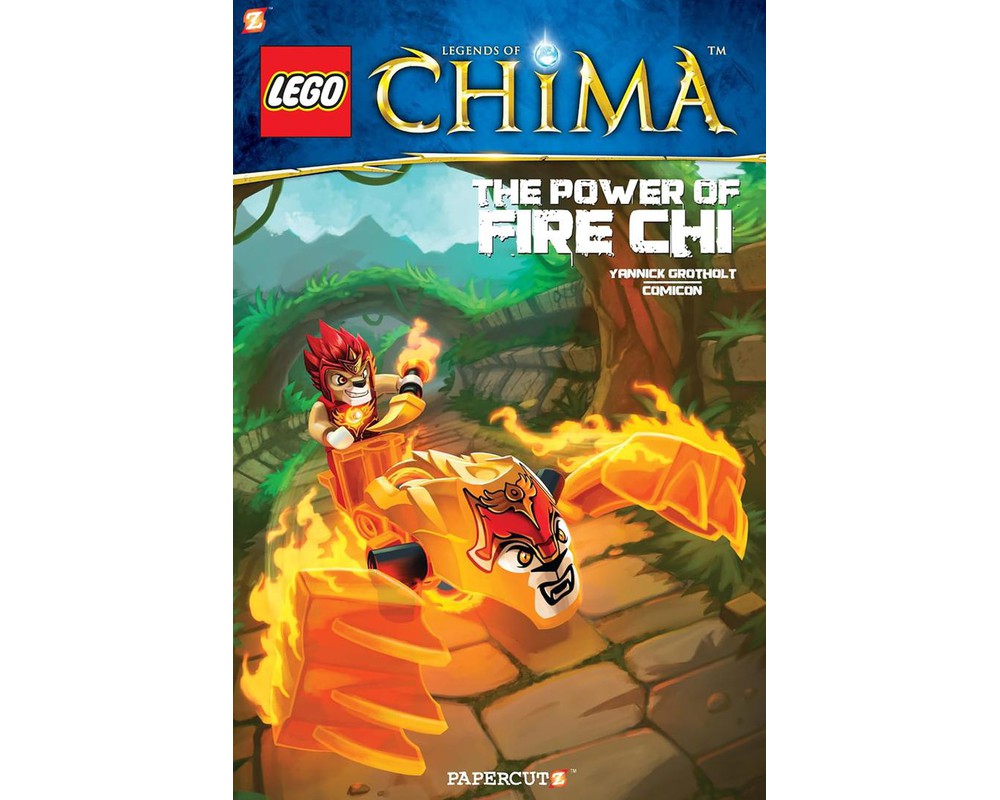 LEGO Set 9781629911557-1 Legends of Chima: Volume 4: The Power of Fire ...