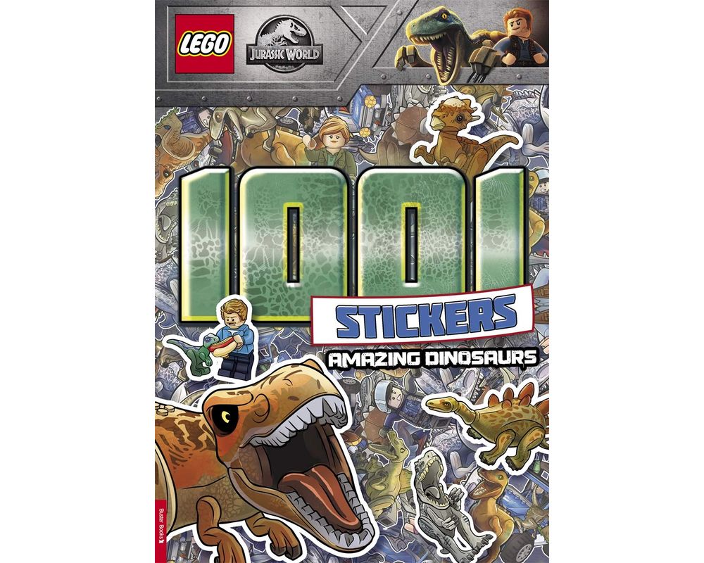 LEGO Set 9781780557588-1 Jurassic World: 1001 Stickers - Amazing Dinosaurs  (2020 Books)