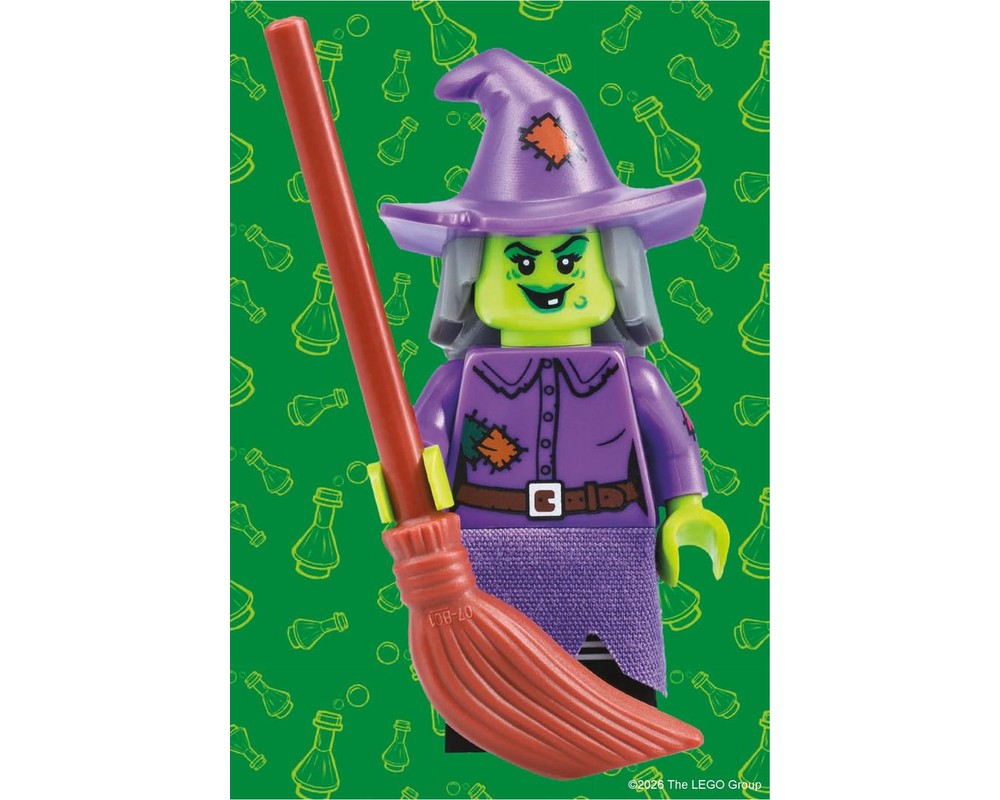 LEGO Set 9781797240497-1 Mystery Minifigure Mini Puzzle (Halloween