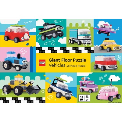 Giant Floor Puzzle: Vehicles