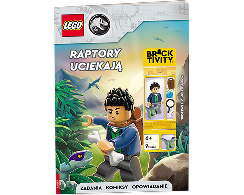 LEGO Set 9781837250127-1 Jurassic World: Raptors on the Run (2024
