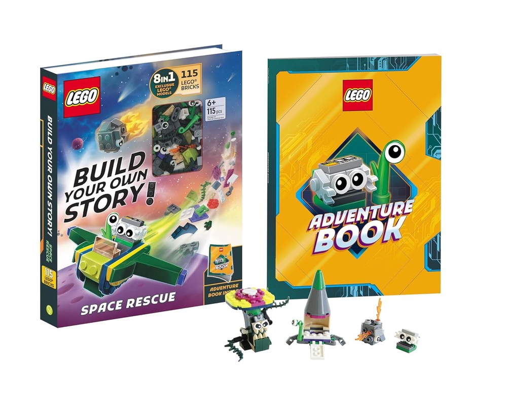 LEGO Set 9781837250165-1 Build Your Own Story: Space Rescue (2024 Books ...