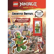 Ninjago: Dragons Rising: Greatest Battles: Search and Find Sticker Activity