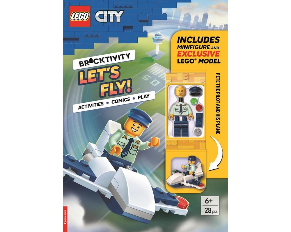 LEGO Set 9781837251759-1 City: Let's Fly (2026 Books > Activity Books ...