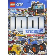 City: 1001 Stickers: Great Vehicles