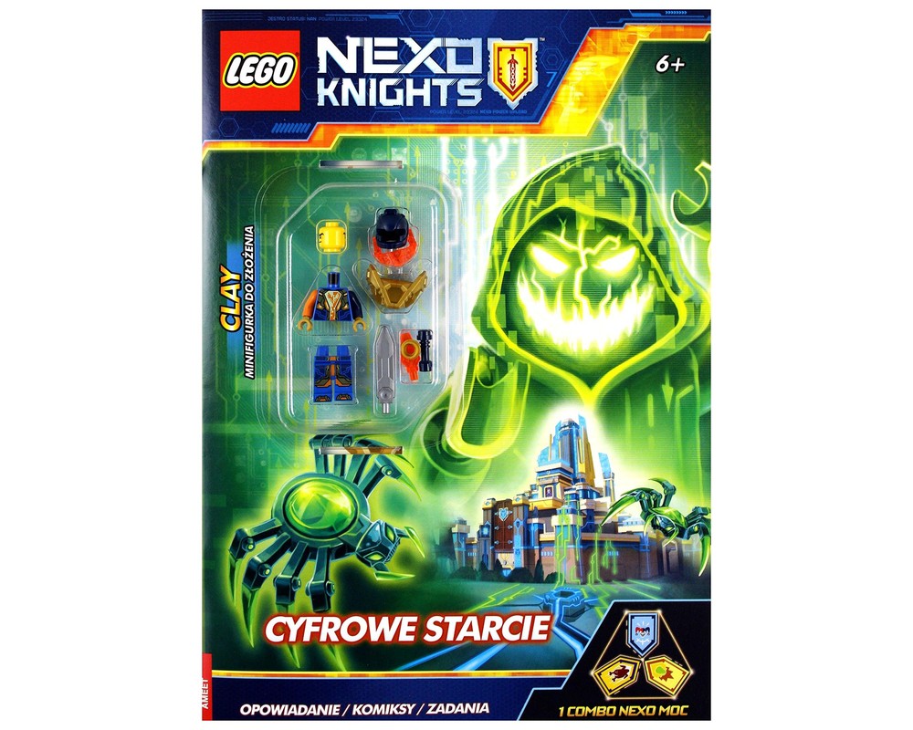 LEGO Set 9788325327934-1 Nexo Knights: Cyfrowe starcie (2018 Books