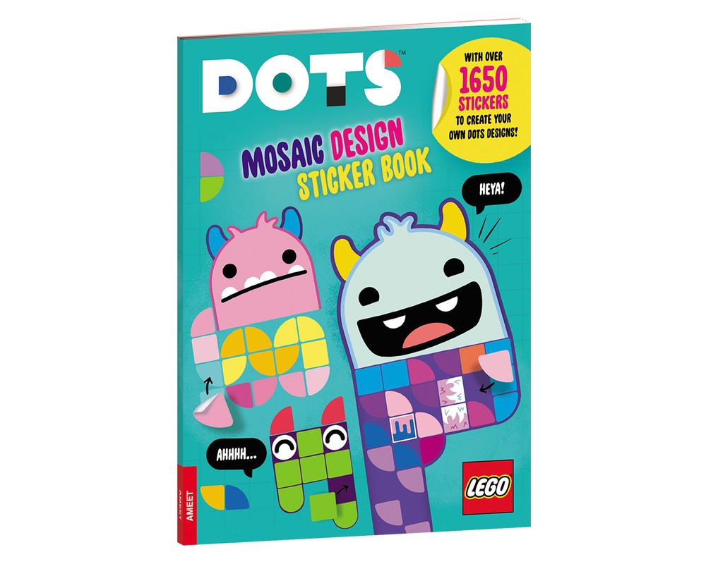 LEGO Set 9788325336097-1 DOTS: Mosaic Design Sticker Book (2023 Books ...