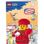 City: Kolorowanka z naklejkami
