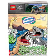 Jurassic World: Kolorowanka z Naklejkami