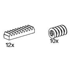 Worm Gear Pack (set 9854-1)