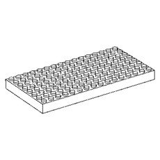Green Building Plates (set 9864-1)