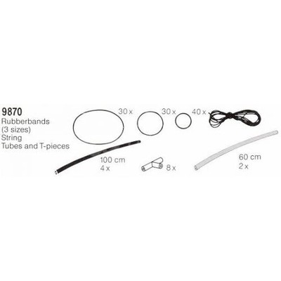 Pneumatic Rubber Bands and Pneumatic Tubing