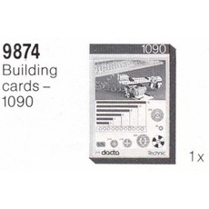 Building Cards - 1090 (set 9874-1)