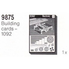 Building Cards - 1092 (set 9875-1)