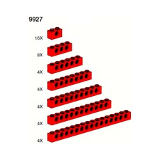 Beams (red) (set 9927-1)