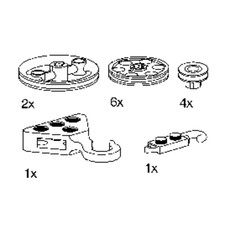 Assorted Pulleys (set 9939-1)