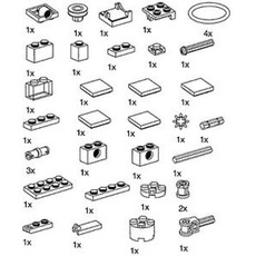 Special Elements for Intelligent House Building Set (set 9959-1)