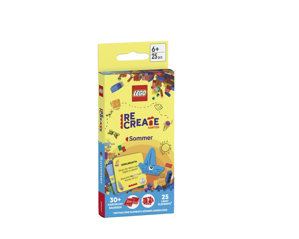 LEGO Set ACP6606-1 ReCreate Activity Cards: Summer (2025 Gear