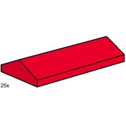 2 x 4 Ridge Roof Tile Low Sloped Red