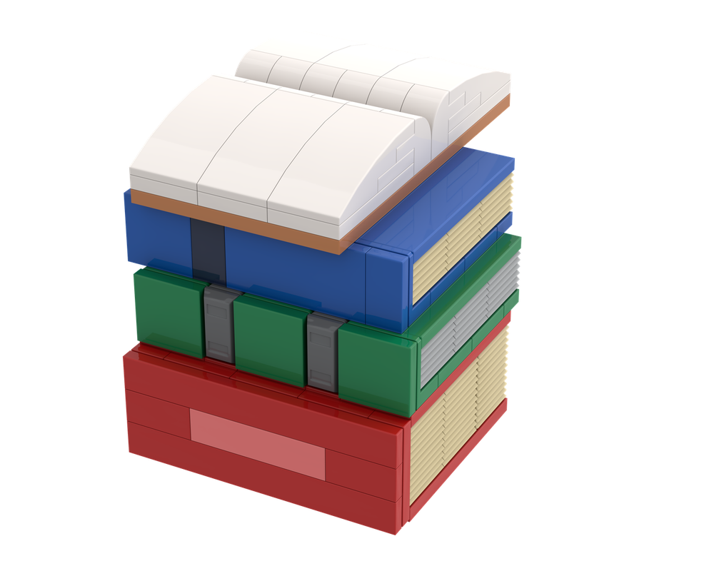 LEGO Set BOOKS-1 Books (2025 Promotional) | Rebrickable - Build with LEGO