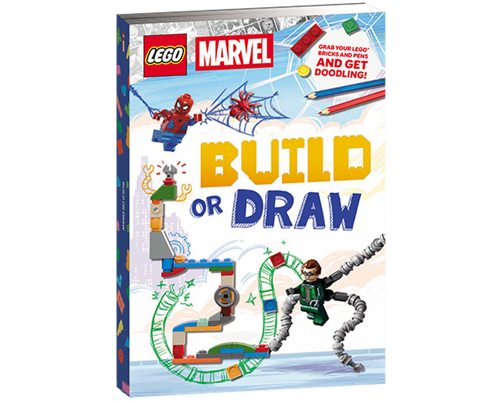 LEGO Set CBD5601-1 Marvel: Build or Draw (2026 Books > Activity Books ...