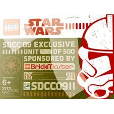 Mini Republic Dropship & AT-TE Brickmaster SDCC 09 Exclusive (set COMCON010-1)