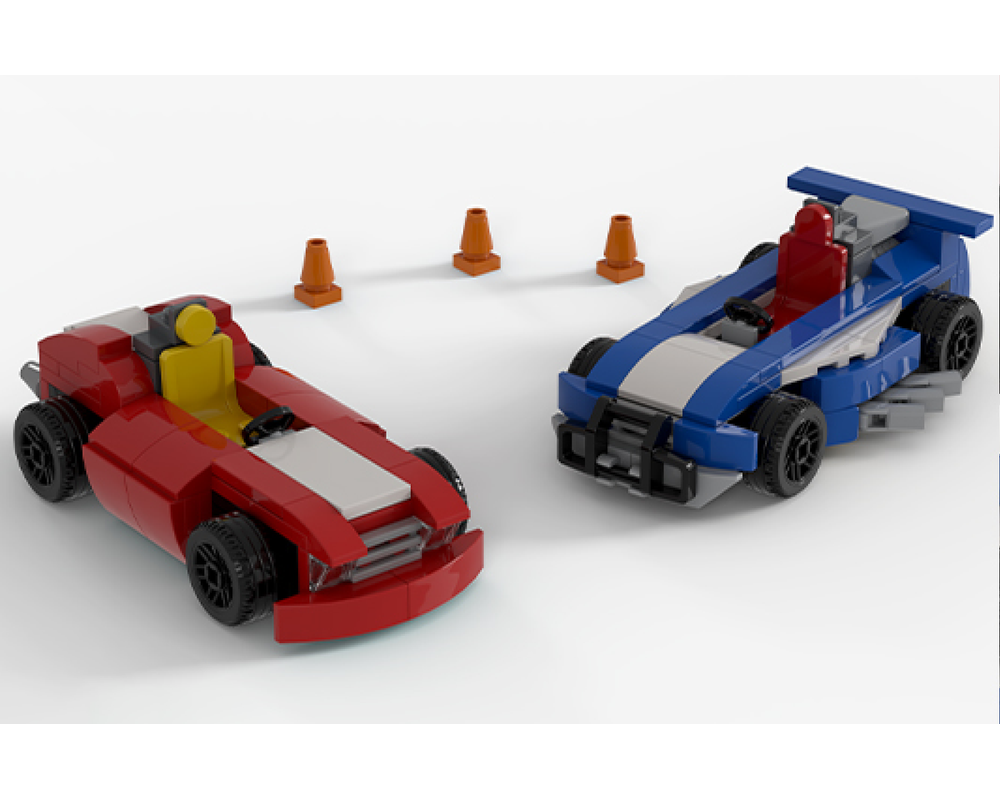 LEGO Set EG00005-1 Modular Racers (2023 LEGO Ideas and CUUSOO ...