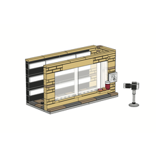 Police Line-up Minifigure Stand (set EG00121-1)