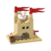 5x Sandcastle