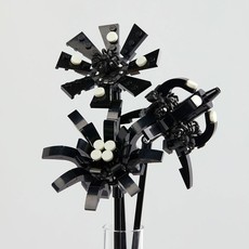 Black Spiders Flower Pack (set EG00145-1)