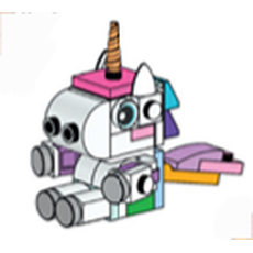 5x Baby Unicorn (set EG00170-1)