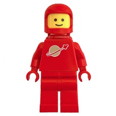 Classic Spaceman, Red with Airtanks (3842a Helmet) (fig-000020)