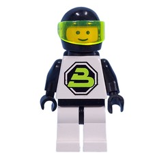 Blacktron II - 3626a Head (fig-000061)