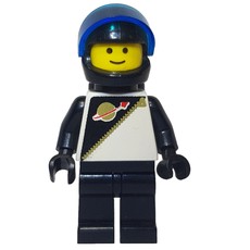 Futuron Spaceman, Black with Airtanks and Dark Blue Visor (fig-000076)