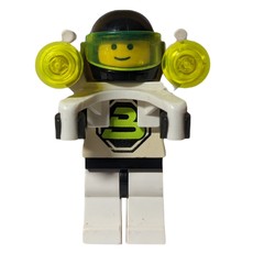 Blacktron II - Jetpack, 3626a Head (fig-000106)