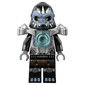 Gorzan with Flat Silver Shoulder Armor
