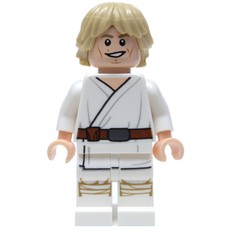 Luke Skywalker, White Robe, White Legs, Cheek Lines (fig-000144)