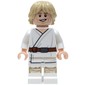 Luke Skywalker, White Robe, White Legs, Cheek Lines