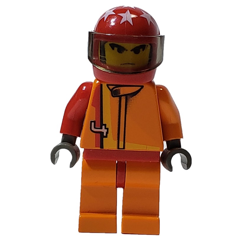 lego minifigure orange torso