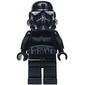 Imperial Shadow Trooper, Short Line on Back, Black, Plain Legs