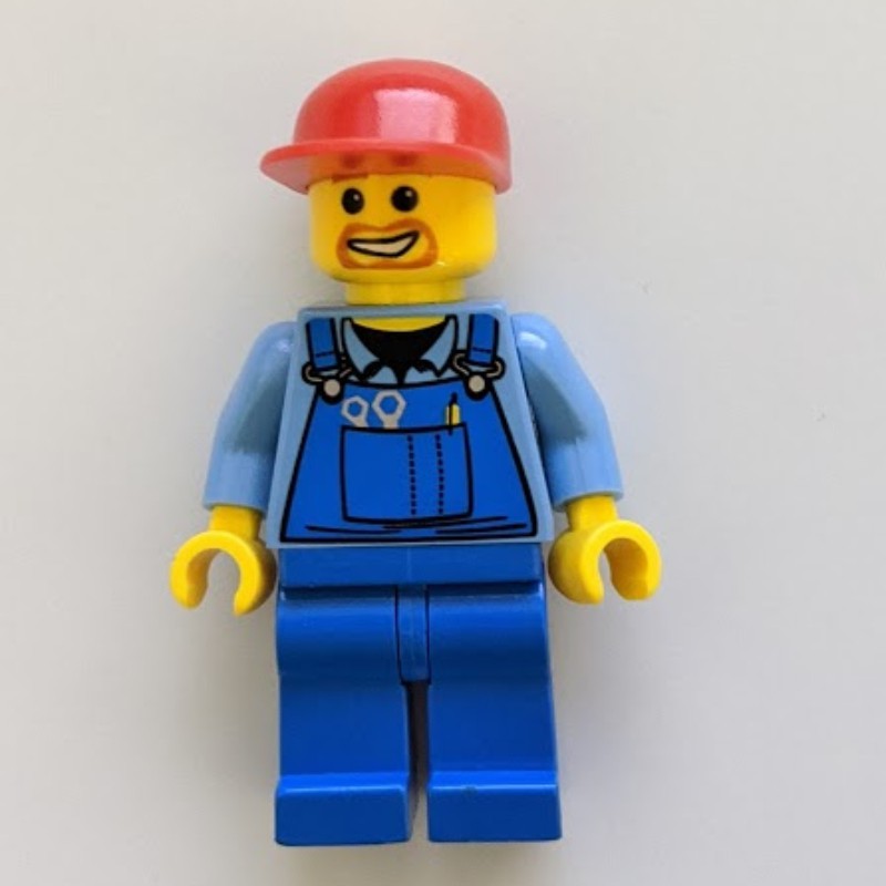 lego man with goatee