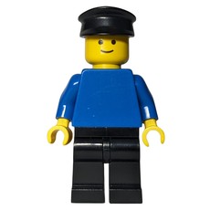 Man with Blue Torso and Black Pants (fig-000218)