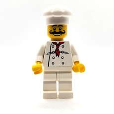 Chef, Red Neckerchief, White Legs, Moustache (fig-000224)