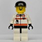 Res-Q Man, Black Cap, Moustache